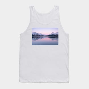 Winter sunset over Loch Leven, Scotland Tank Top